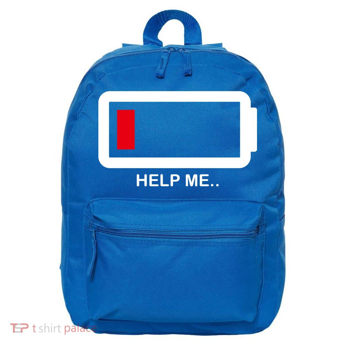 Help Me Low Battery 16 in Basic Backpack
