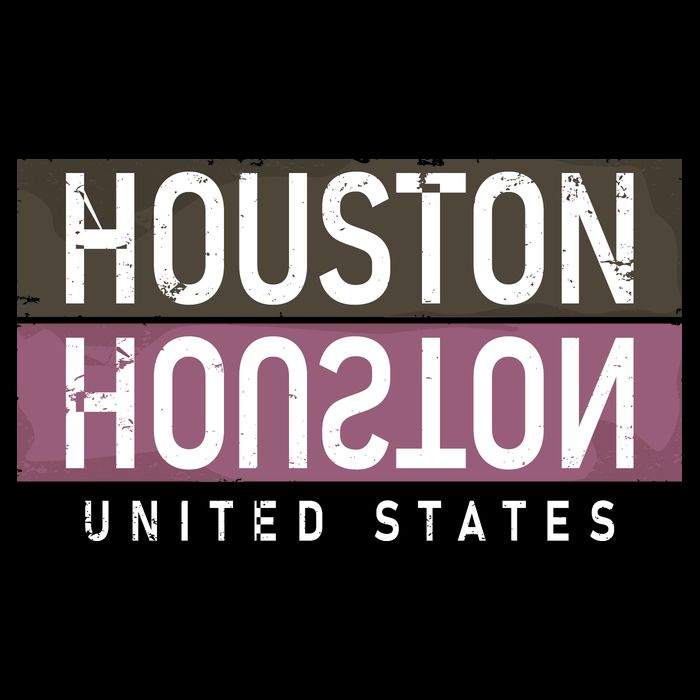 Houston Mirrored Logo City Backpack