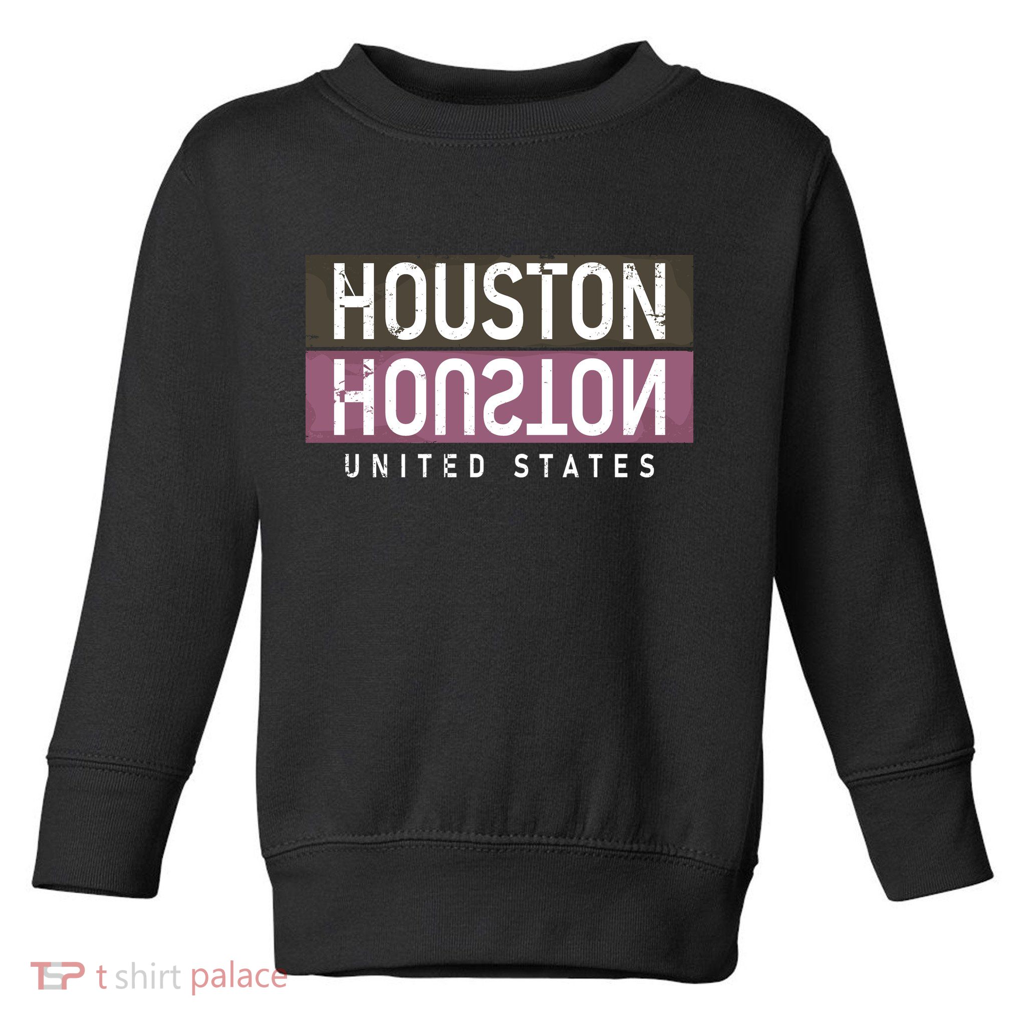 Houston Mirrored Logo Toddler Sweatshirt