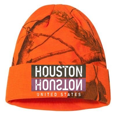 Houston Mirrored Logo Kati Licensed 12" Camo Beanie