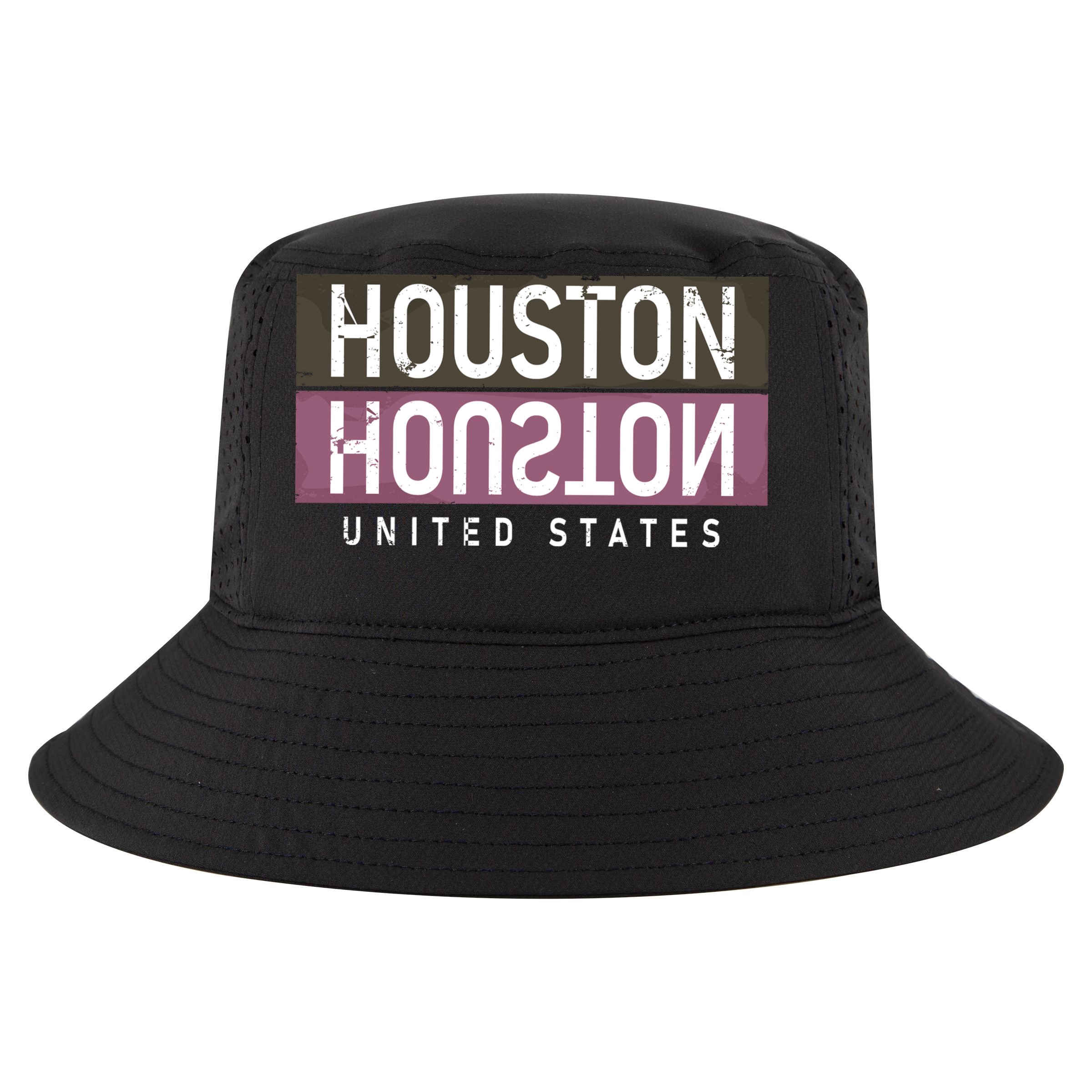 Houston Mirrored Logo Cooling Performance Crew T-Shirt