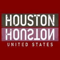 Houston Mirrored Logo Cooling Performance Crew T-Shirt