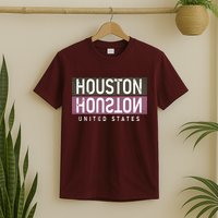 Houston Mirrored Logo T-Shirt