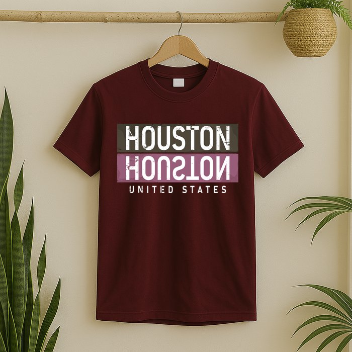 Houston Mirrored Logo T-Shirt