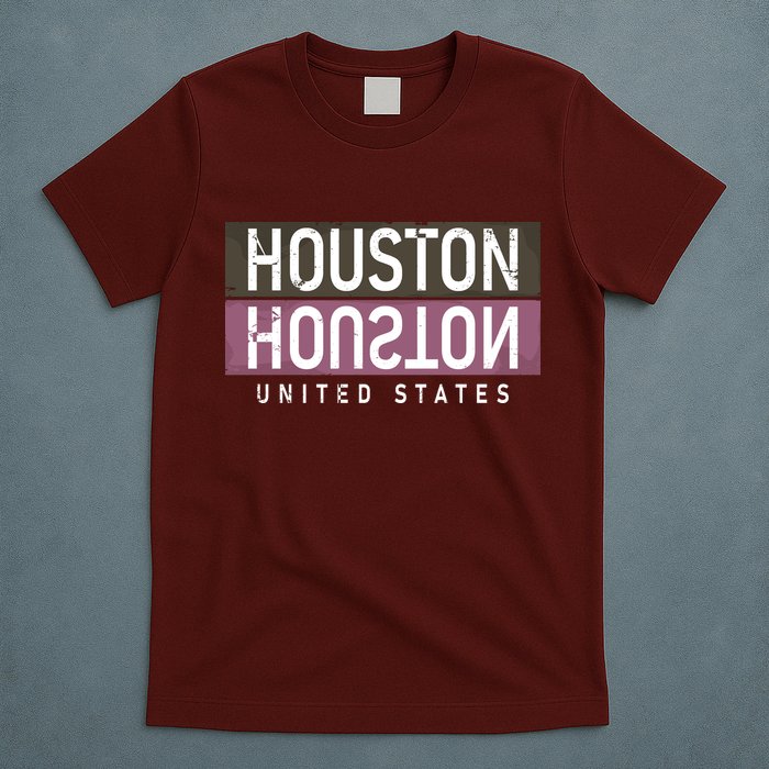 Houston Mirrored Logo T-Shirt