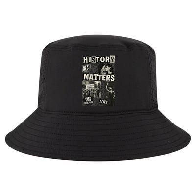 History Matters Lesbian Feminist Pride Design Cool Comfort Performance Bucket Hat