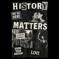 History Matters Lesbian Feminist Pride Design Sustainable Bucket Hat