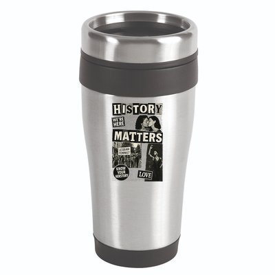 History Matters Lesbian Feminist Pride Design 16oz Travel Tumbler