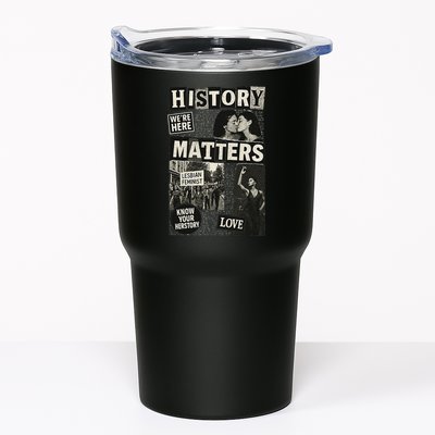 History Matters Lesbian Feminist Pride Design Tumbler
