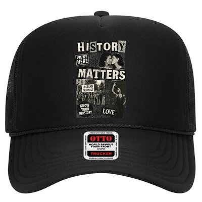 History Matters Lesbian Feminist Pride Design Hat