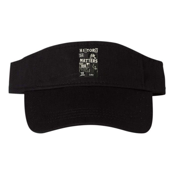History Matters Lesbian Feminist Pride Design Visor