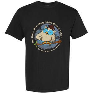 How Many Licks Does It Take Funny  Garment-Dyed Heavyweight T-Shirt