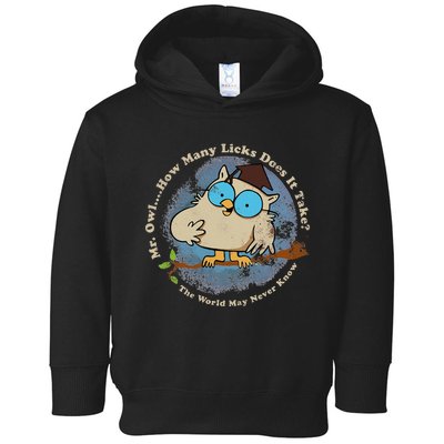 How Many Licks Does It Take Funny  Toddler Hoodie