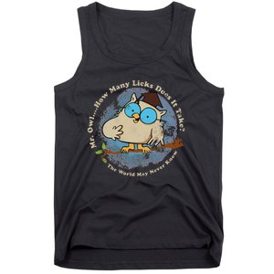 How Many Licks Does It Take Funny  Tank Top