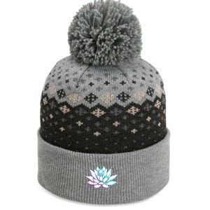 Heavily Meditated Lotus Minimalist Meditation Spiritual Gift The Baniff Cuffed Pom Beanie