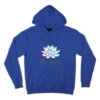 Heavily Meditated Lotus Minimalist Meditation Spiritual Gift Hoodie