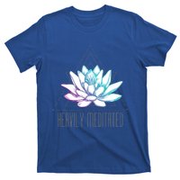 Heavily Meditated Lotus Minimalist Meditation Spiritual Gift T-Shirt