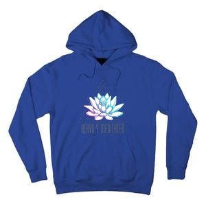 Heavily Meditated Lotus Minimalist Meditation Spiritual Gift Tall Hoodie