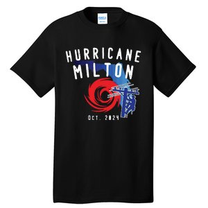 Hurricane Milton Lineman Storm  American Lineman Journeyman Tall T-Shirt