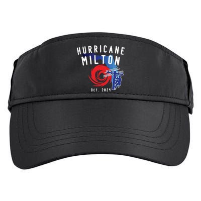 Hurricane Milton Lineman Storm  American Lineman Journeyman Adult Drive Performance Visor