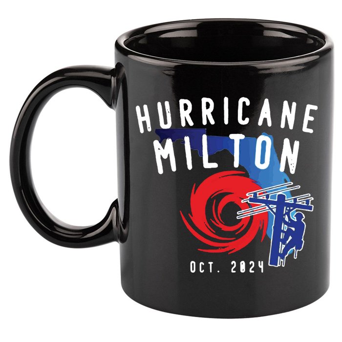 Hurricane Milton Lineman Storm  American Lineman Journeyman 11oz C Handle Ceramic Mug