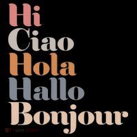 Hi Multiple Languages Hello Bonjour Ciao Hola Boho Women's T-Shirt