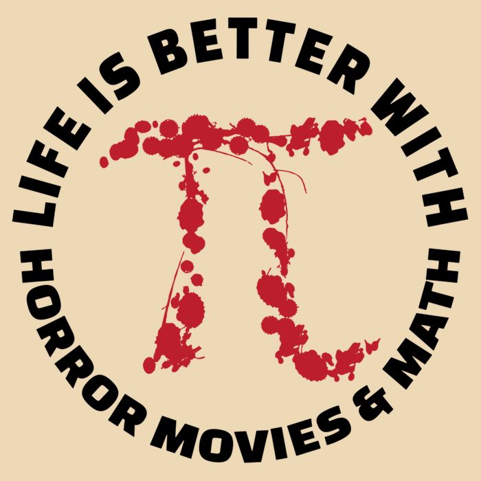Horror Movie Lover Math Enthusiasts Cool Gift Pi Symbol Pi Day Art Cute Gift Drawstring Bag