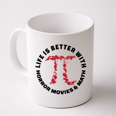 Horror Movie Lover Math Enthusiasts Cool Gift Pi Symbol Pi Day Art Cute Gift Mug