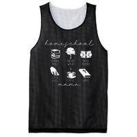 Homeschool Mama Library Runs Nature Walks Homeschool Mom Mesh Reversible Basketball Jersey Tank