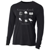 Homeschool Mama Library Runs Nature Walks Homeschool Mom Cooling Performance Long Sleeve Crew