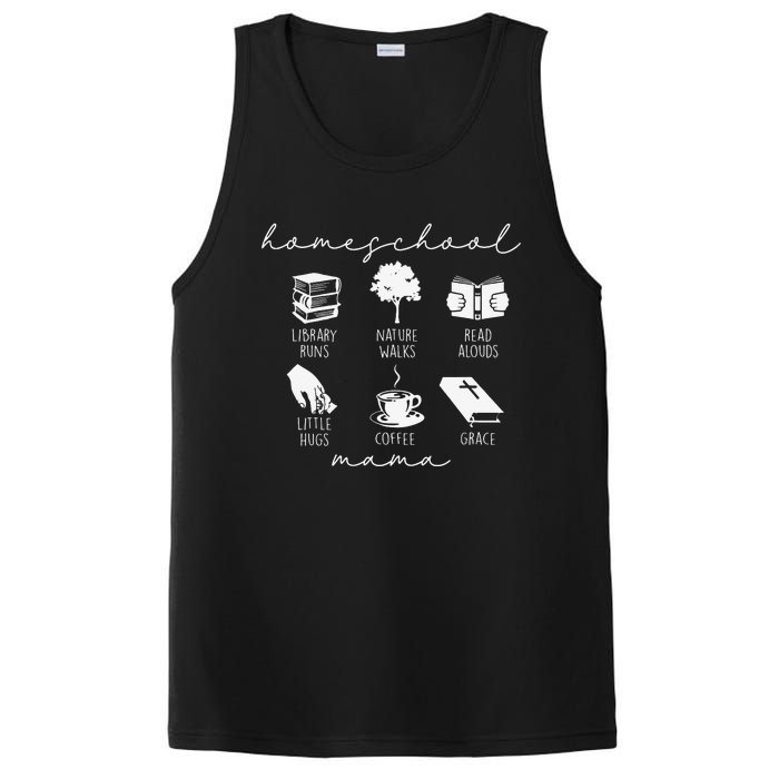 Homeschool Mama Library Runs Nature Walks Homeschool Mom PosiCharge Competitor Tank