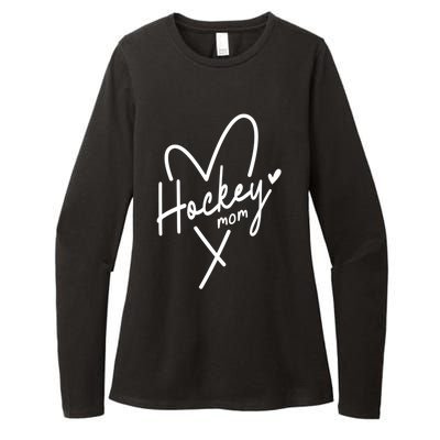 Hockey Mom Love Gift Womens CVC Long Sleeve Shirt