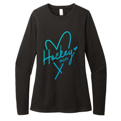 Hockey Mom Love Gift Womens CVC Long Sleeve Shirt