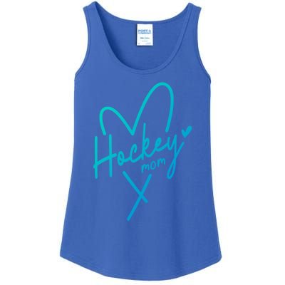 Hockey Mom Love Gift Ladies Essential Tank