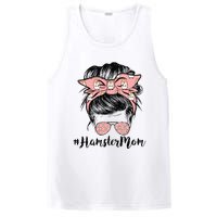 Hamster Mom Life Messy Bun Hair Mothers Day Hamster Mom PosiCharge Competitor Tank