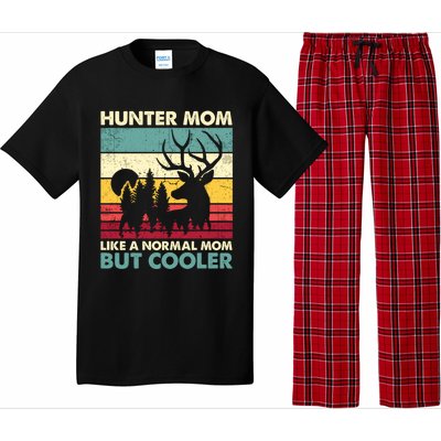 Hunter Mom Like Normal Mom But Cooler Retro Funny Hunting Gift Pajama Set