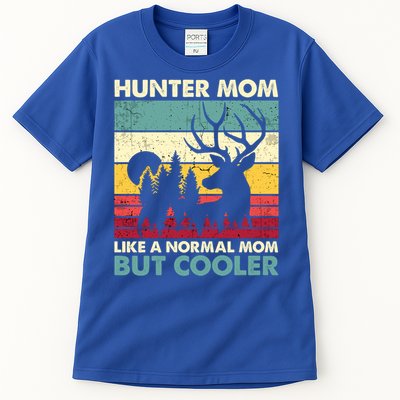 Hunter Mom Like Normal Mom But Cooler Retro Funny Hunting Gift Tall T-Shirt