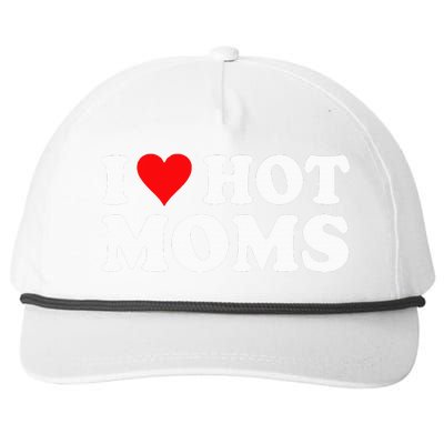 Hot Moms Love Snapback Five-Panel Rope Hat