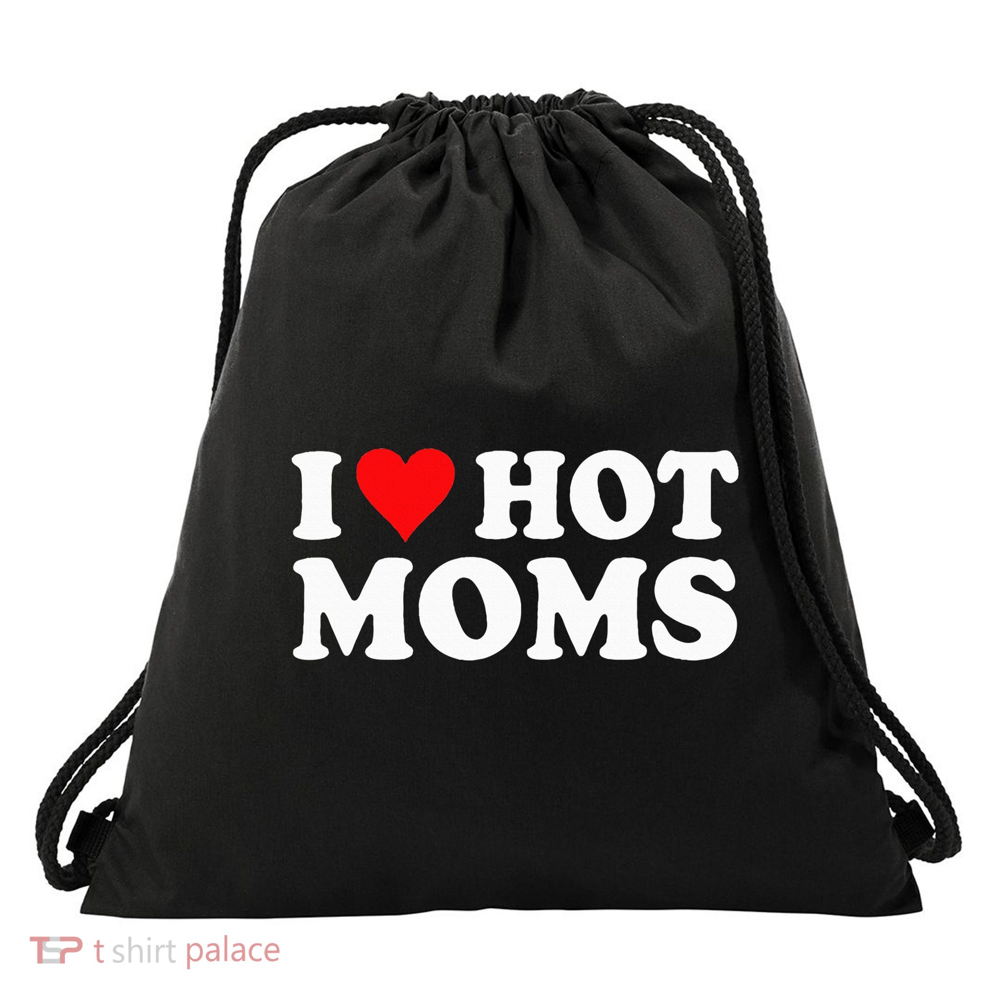 Hot Moms Love Drawstring Bag