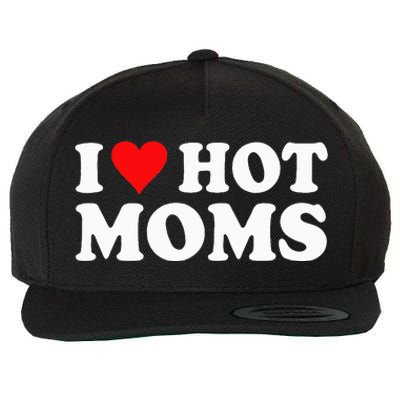 Hot Moms Love Wool Snapback Cap