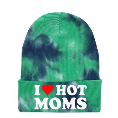 Hot Moms Love Tie Dye 12in Knit Beanie