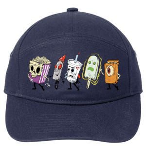 Horror Movie Lobby 7-Panel Snapback Hat