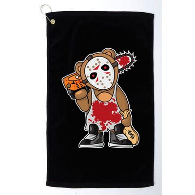 Horror Movie Monster Lazy Halloween Costume Funny Scary Platinum Collection Golf Towel