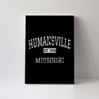 Humansville Missouri MO Vintage Canvas