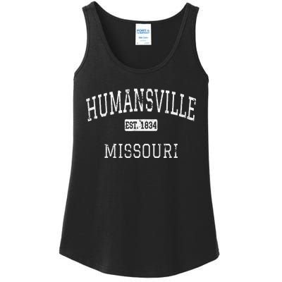 Humansville Missouri MO Vintage Ladies Essential Tank