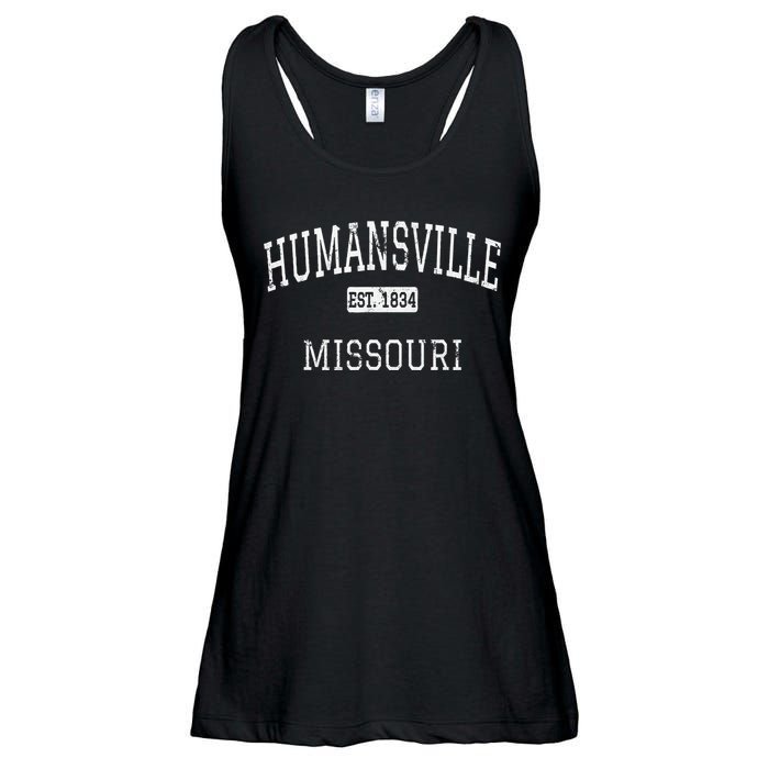 Humansville Missouri MO Vintage Ladies Essential Flowy Tank