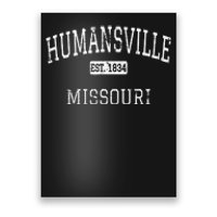 Humansville Missouri MO Vintage Poster