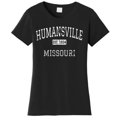 Humansville Missouri MO Vintage Women's T-Shirt