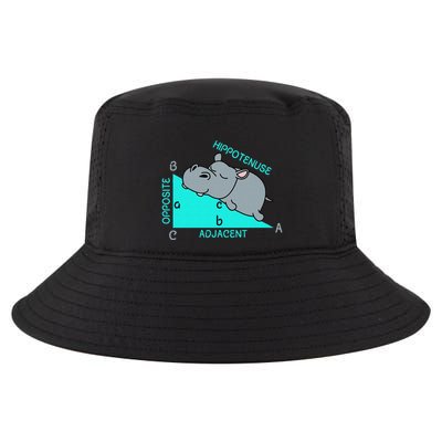 Hippotenuse Math Mathematics Teacher Joke fun Saying Cool Comfort Performance Bucket Hat