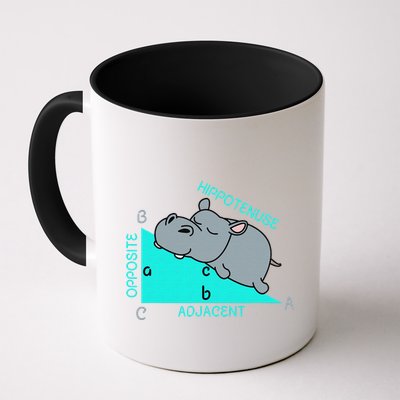 Hippotenuse Math Mathematics Teacher Joke fun Saying Mug